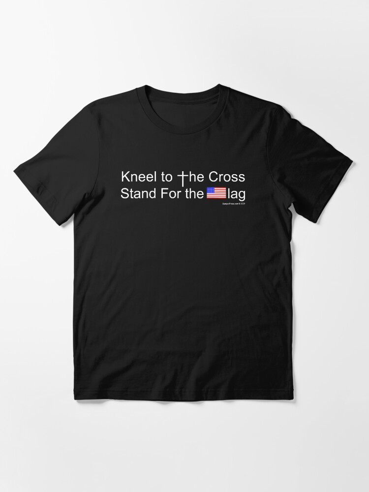 Alternate view of The Cross and The Flag Essential T-Shirt