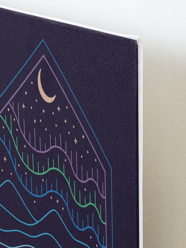 Alternate view of Lights Of The North Mounted Print