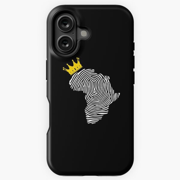 Aperçu de l'œuvre ADN africain, empreintes digitales, couronne, histoire des Noirs, Black Lives Matter, droits civiques créée et vendue par UrbanApparel.