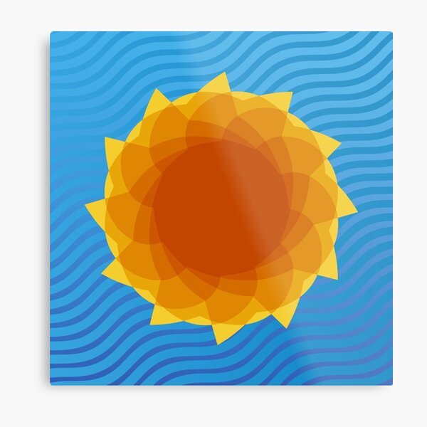 Summer Time Metal Print