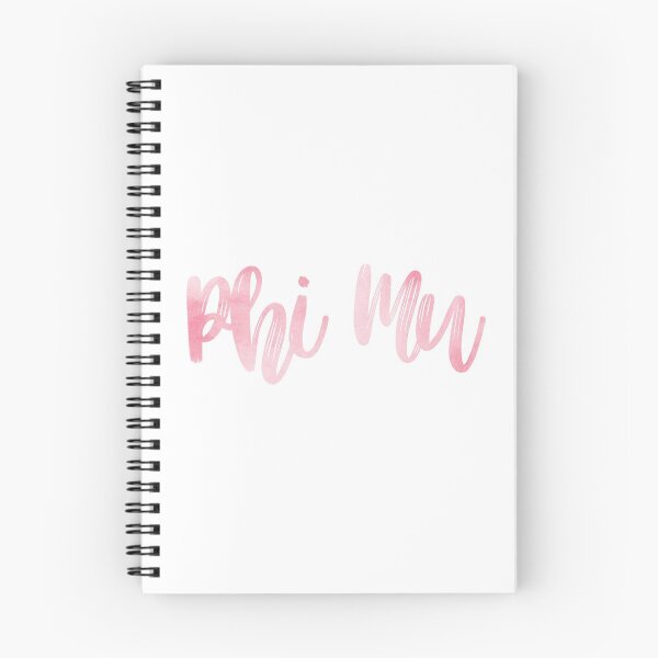 Artikelvorschau, Phi Mu Pink Aquarell entworfen und verkauft von Stickers by SoSrat.