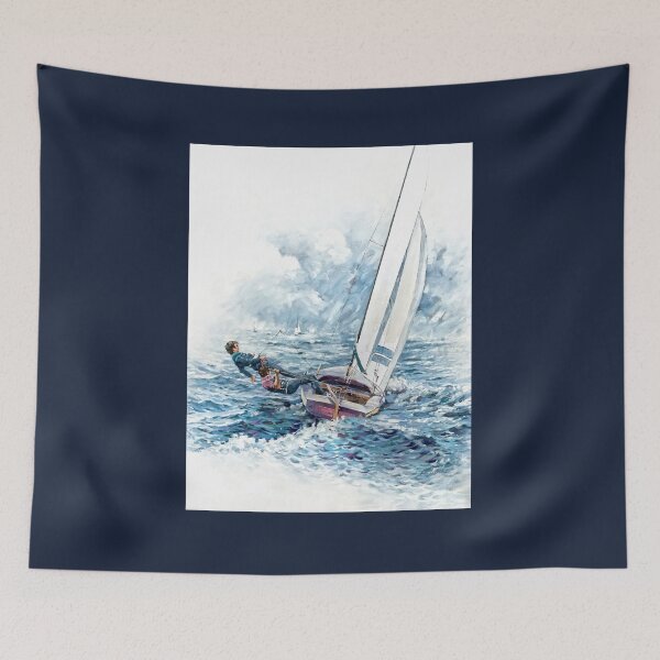Item preview, Rounding The Buoy designed and sold by Sara Moon.