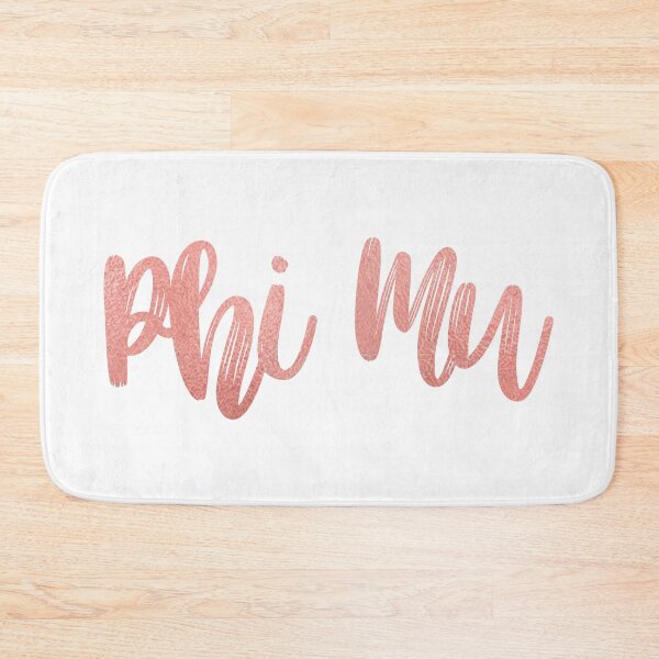 Item preview, Phi Mu Rose Gold designed and sold by Stickers by SoSrat.