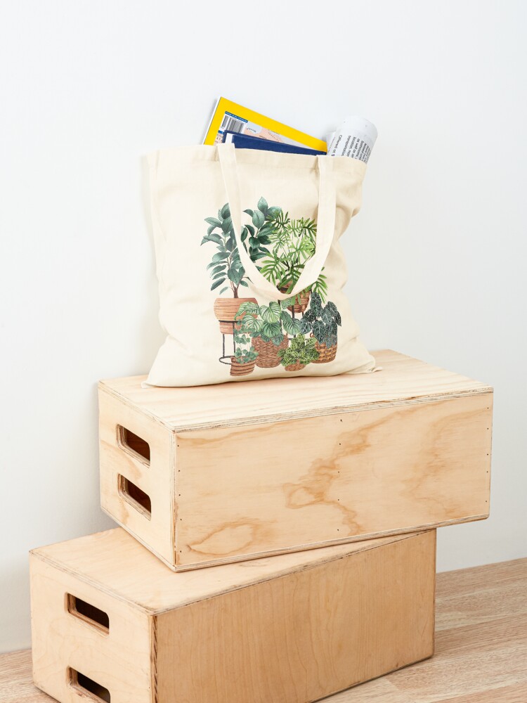 Alternate view of Potted Plants Collection 3 Tote Bag