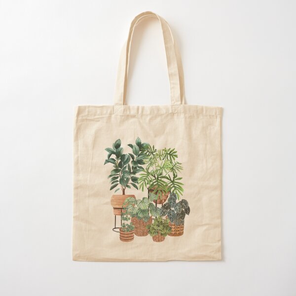 Potted Plants Collection 3 Cotton Tote Bag