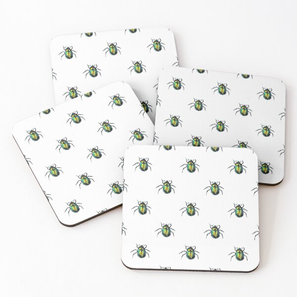Item preview, iridescent beetle pattern designed and sold by AnnaBaldon.