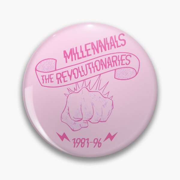 Item preview, Millennial Revolution (pink) designed and sold by LyrahLavender.