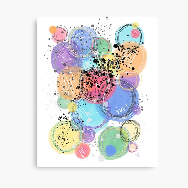 Digital Abstract Painting 8 Canvas Print