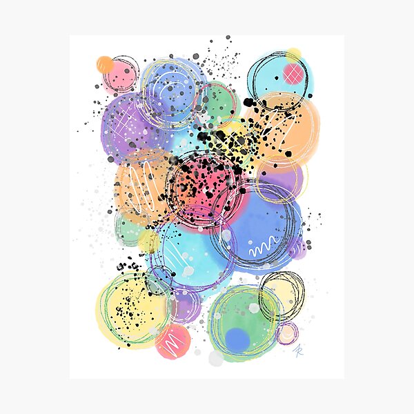 Digital Abstract Painting 8 Photographic Print