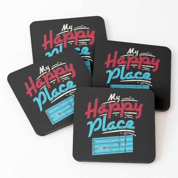 Item preview, My Happy Place Swimming Pool - Swim Team Swimmer Gift designed and sold by biNutz.