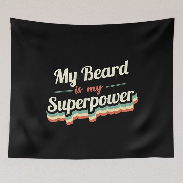 Item preview, My Beard is my Superpower  designed and sold by Custom365.