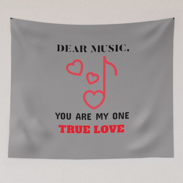 Item preview, DEAR MUSIC, YOU ARE MY ONE TRUE LOVE  designed and sold by DoubleDSD.