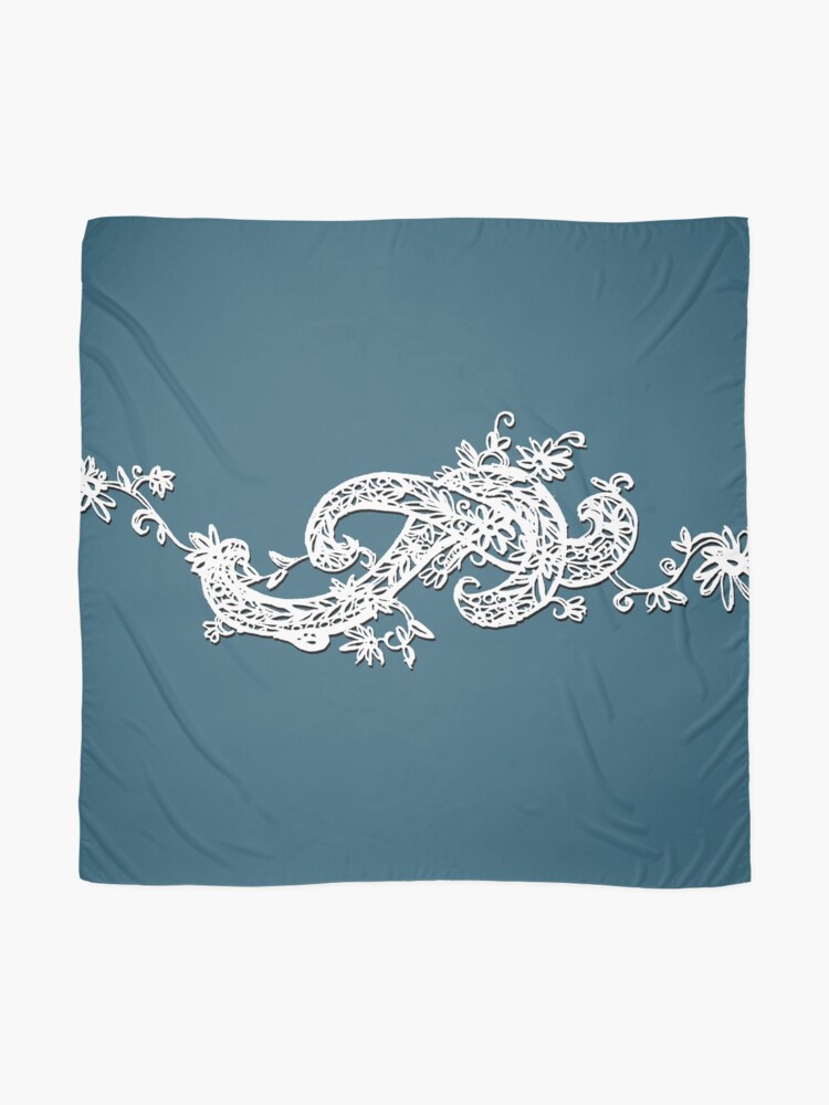 Alternate view of digitally adapted Scarf