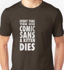 Comic Sans Unisex T-Shirt