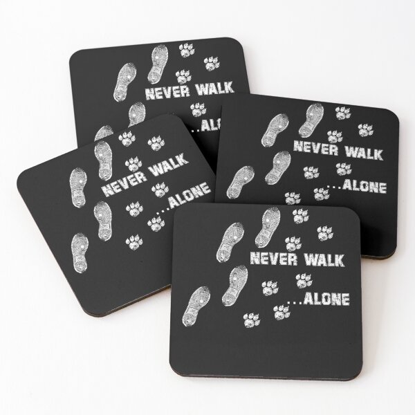 Item preview, Never Walk Alone cat paw designed and sold by DerNerd.