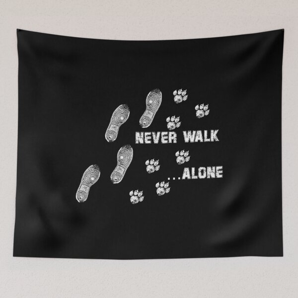 Item preview, Never Walk Alone cat paw designed and sold by DerNerd.