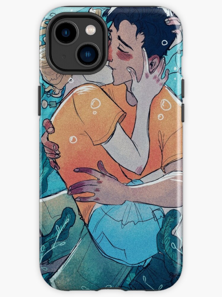 Percy Jackson - Percabeth - Underwater Kiss iPhone Case by Laura