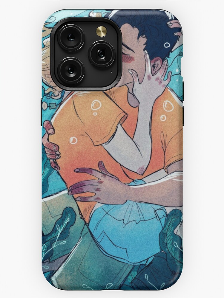 Percy Jackson - Percabeth - Underwater Kiss iPhone Case by Laura