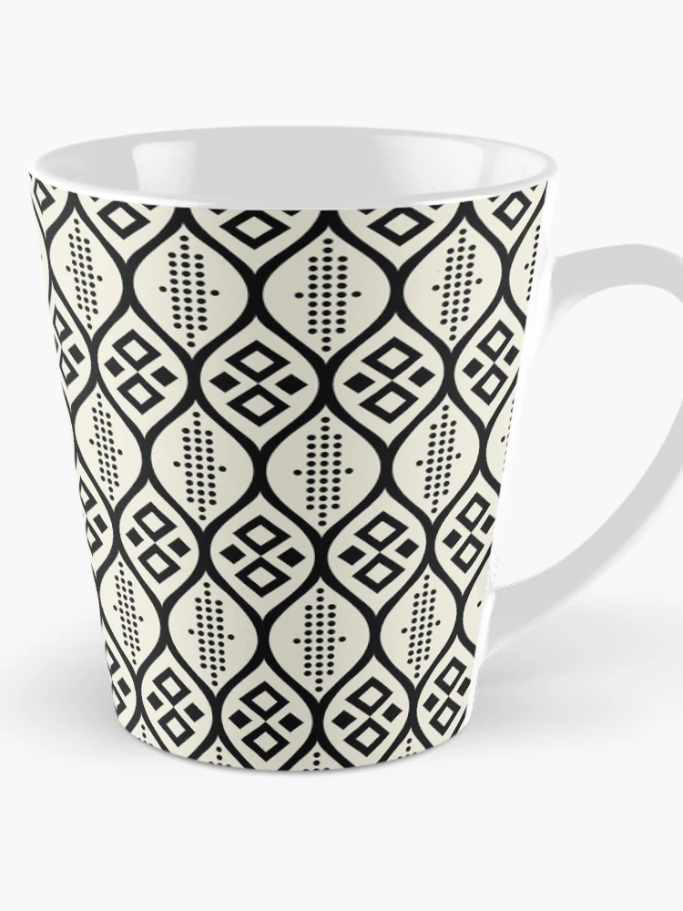 Thumbnail 1 of 4, Coffee Mug, Geometric abstract pattern designed and sold by elyomys.
