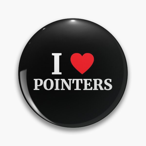 Item preview, I Love Pointers Heart  designed and sold by Vanover Designs.