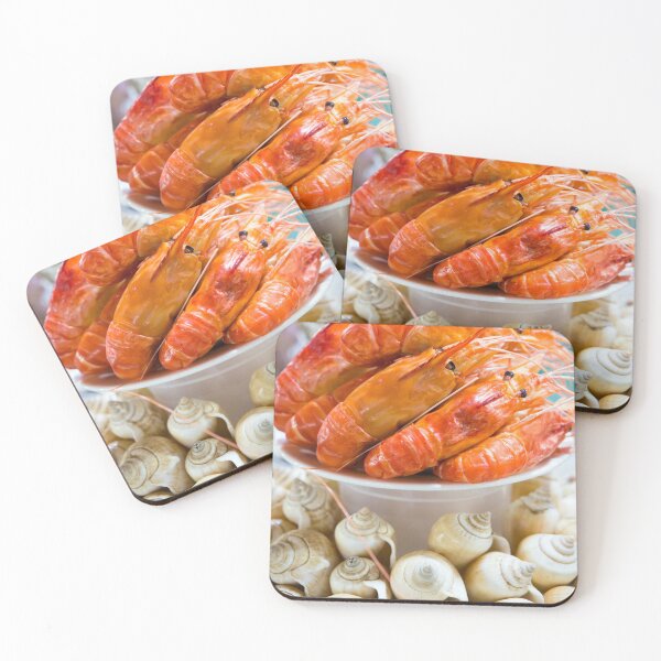 Item preview, Arrangement Fresh Cooked Prawns designed and sold by Kevin Miller Photography.