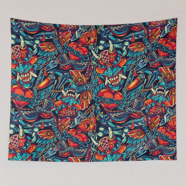 Item preview, Samurai Wallpaper designed and sold by machmigo.