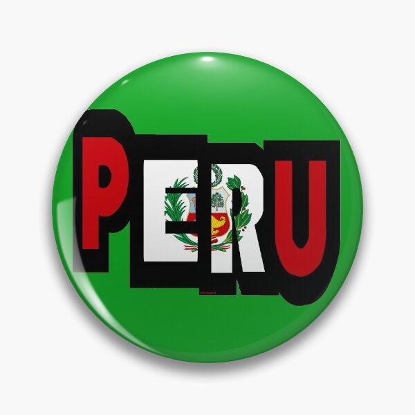 Item preview, Peru Font with Peruvian Flag designed and sold by Havocgirl.
