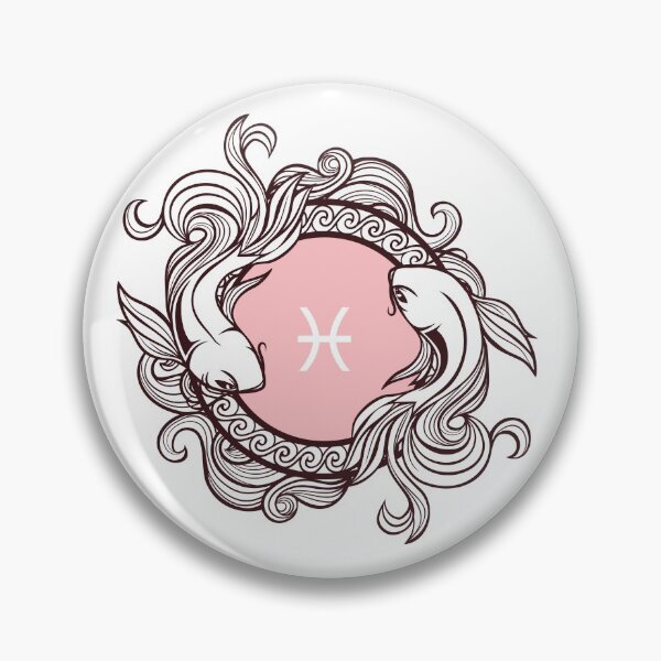 Item preview, Aesthetic Pisces Zodiac Logo designed and sold by tkarhou.