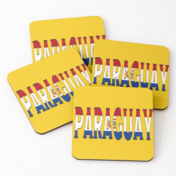 Item preview, Paraguay Font with Paraguayan Flag designed and sold by Havocgirl.