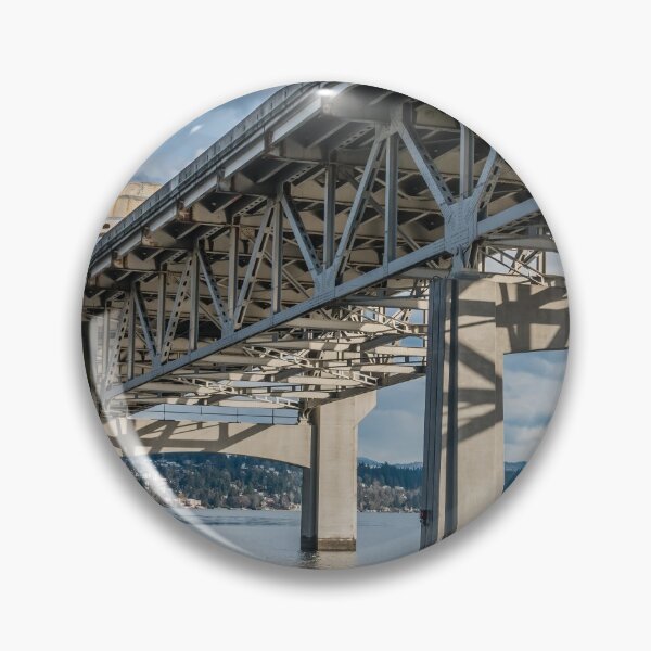 Artikelvorschau, Brücke über den Lake Washington entworfen und verkauft von georgecolephoto.