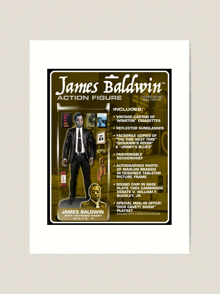 James Baldwin™ Action Figure by giantsofthought