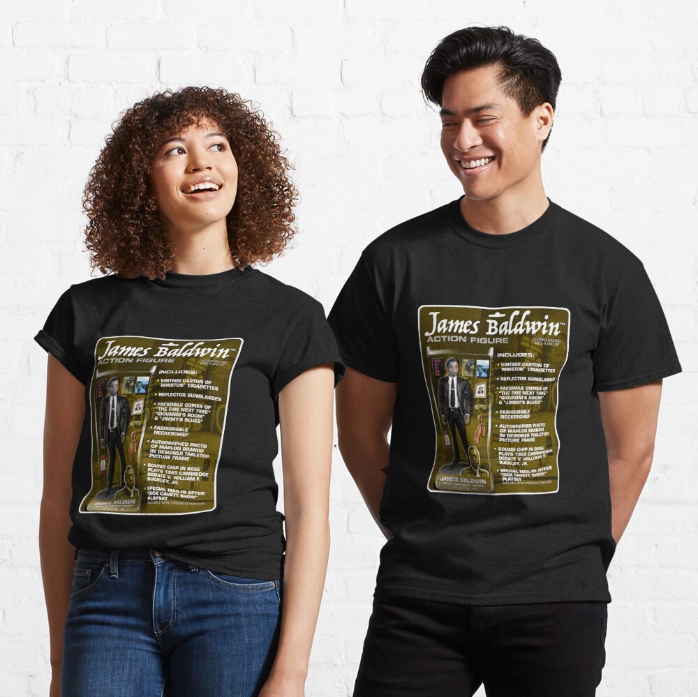 James Baldwin™ Action Figure Essential T-Shirt for Sale by GiantsOfThought