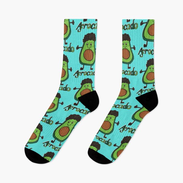 Item preview, AVOCADO WITH AN AFRO designed and sold by gingerhels309.
