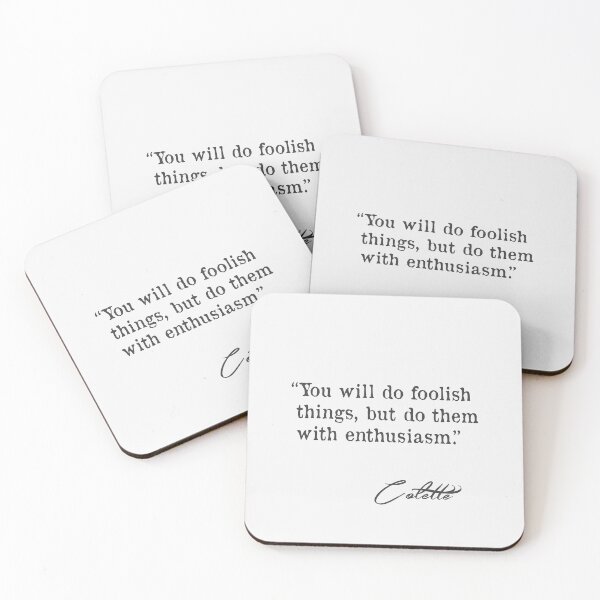 Item preview, Colette quote designed and sold by Ariana Mila -  Awesome quotes.