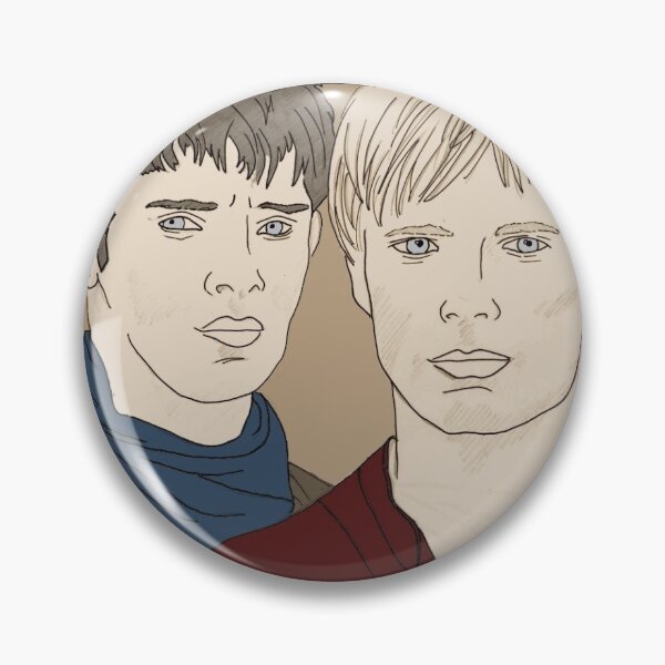 Destiny & Chicken - A Merlin Podcast - Cover Design Pin
