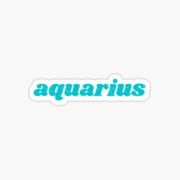 aquarius Sticker