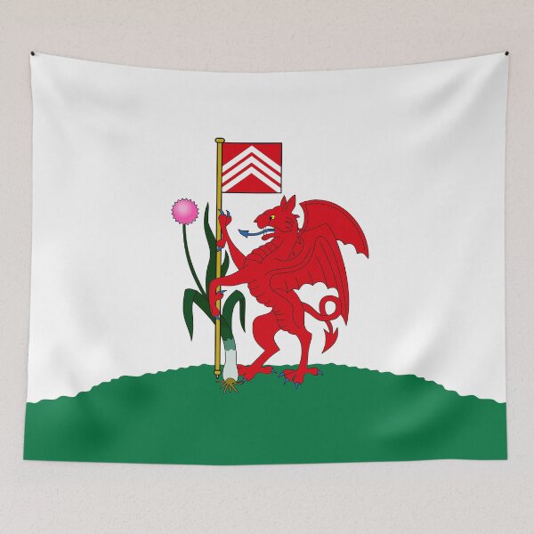 Item preview, Cardiff Flag Gifts, Stickers & Products designed and sold by mpodger.