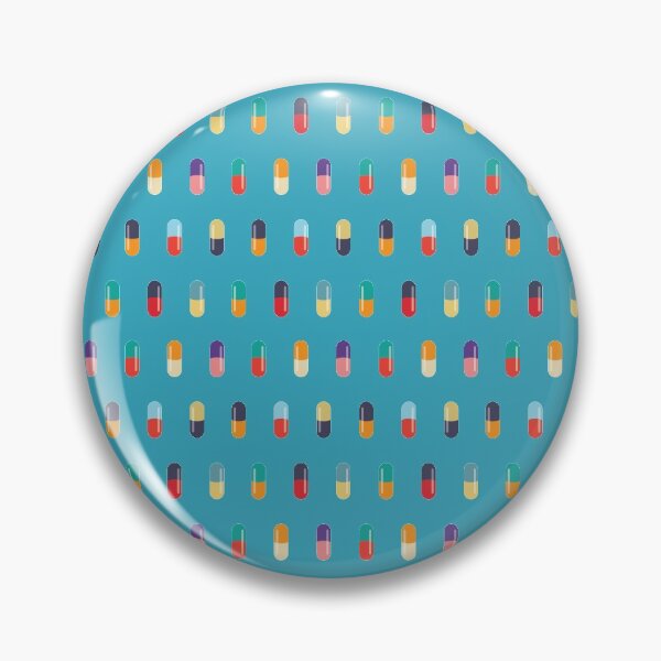 Item preview, Pill-ka-dots - Blue designed and sold by SOMA APPAREL.