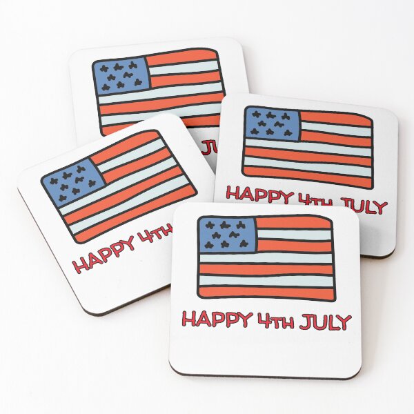 Item preview, Happy 4th July I Independence Day T-Shirt I USA T-shirts I 1776 t-shirts I Freedom T-shirts designed and sold by T. MINISTRY.