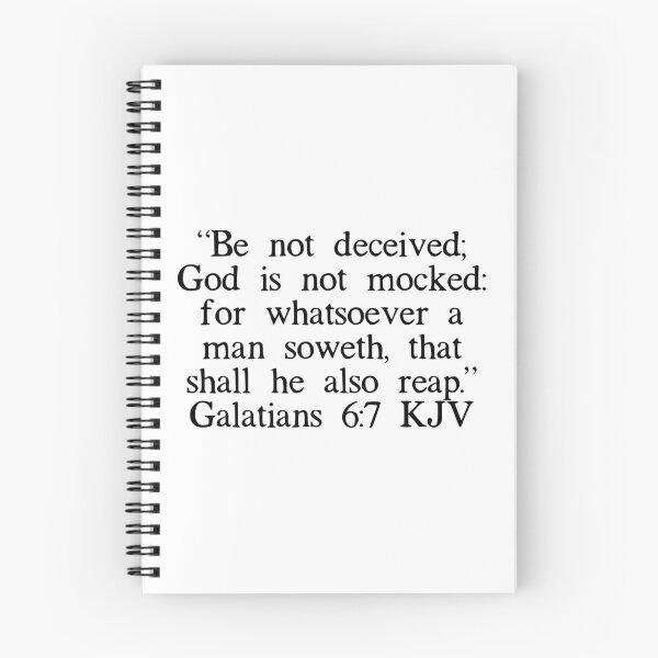 Item preview, Galatians 6:7 KJV designed and sold by IBMClothing.