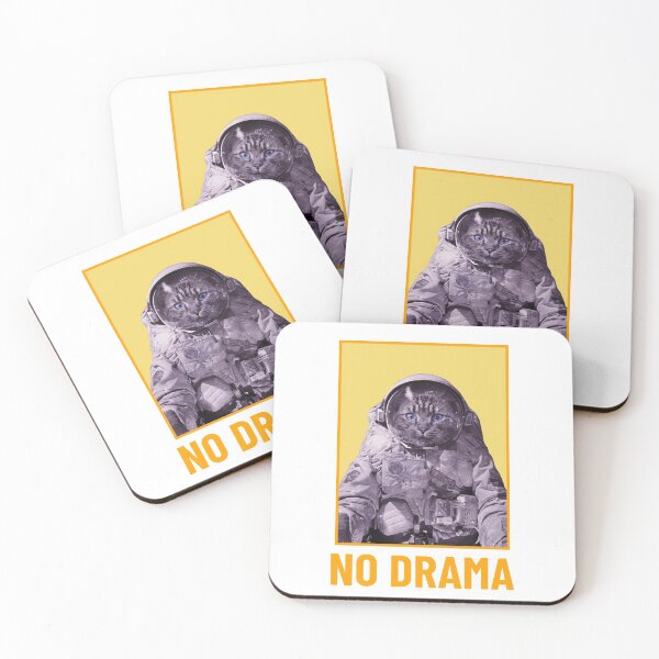 Item preview, No Drama Space Kitty  designed and sold by stephenop92.