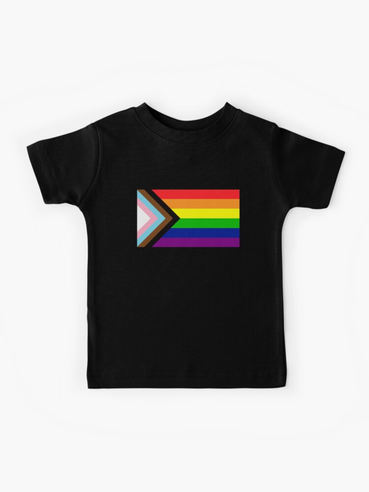 Progress Gay Pride Flag| Gay Pride Shirt| LGBT Rainbow Tee | New Pride Flag" T-Shirt for Sale by YikesForever | Redbubble