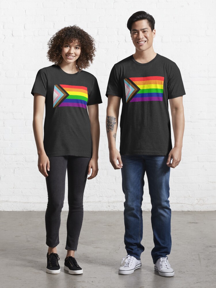 Progress Gay Pride Flag| Gay Pride Shirt| LGBT Rainbow Tee | New Pride  Flag
