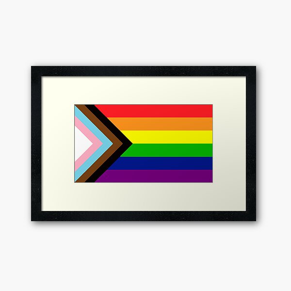 PROGRESS PRIDE RAINBOW FLAG LGBT NEW PRIDE INCLUSIVE FLAG