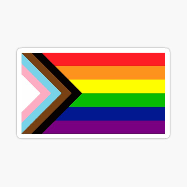 Lesbian Trans Bisexual Pansexual Asexual Ace Nonbinary Label Sticker Set Gay Pride Lgbt Flag