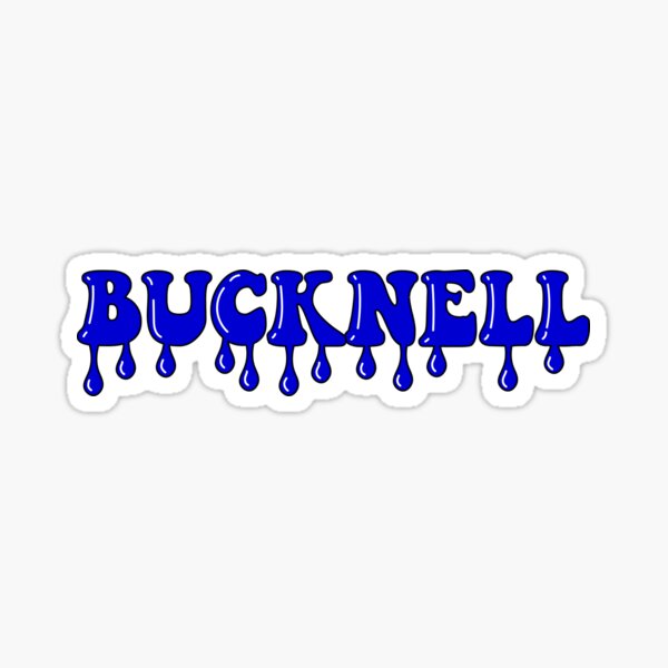 Bucknell Sticker For Sale By Phoebes Designs Redbubble