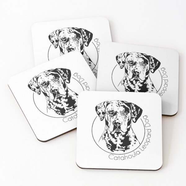 Item preview, Louisiana Catahoula Leopard Dog Dog Portrait designed and sold by dogarts.