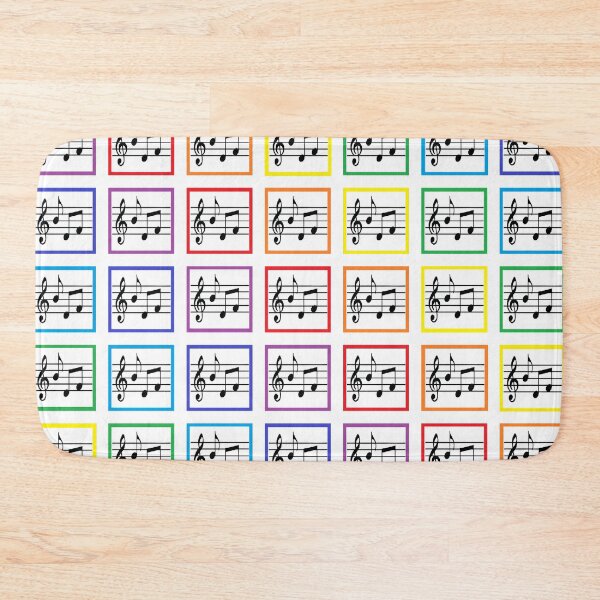 Item preview, Rainbow Framed Musical Squares designed and sold by lornakay.
