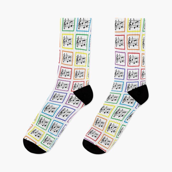 Item preview, Rainbow Framed Musical Squares designed and sold by lornakay.