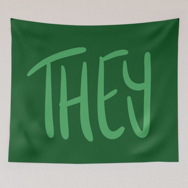 Item preview, THEY, v5, light green/green designed and sold by Skyler Orion X.